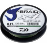 Шнур DAIWA J-Braid X4 0,13мм 135м Dark green 12741-013